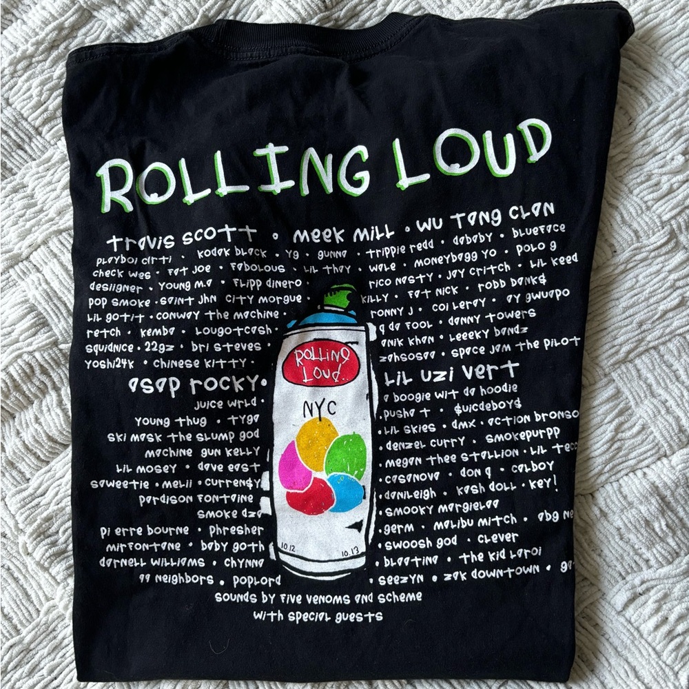 Nyc Rolling Loud 2019 Merch View 2